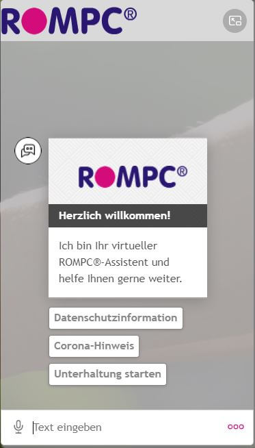 Screenshot ROMPC Berater 1